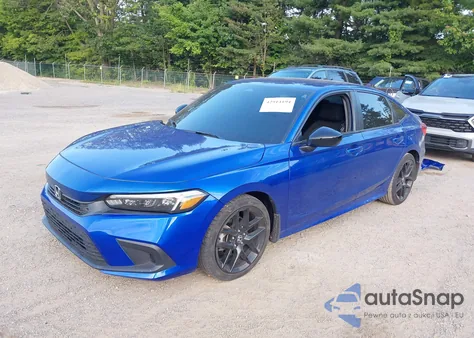 2024 Honda Civic Sport из США, поврежденный, VIN 2HGFE2F51RH583375